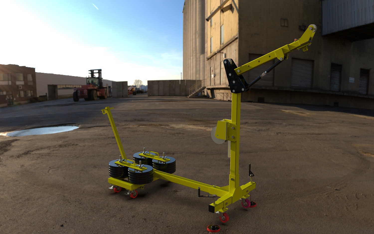 Вспомогательная конструкция Лифт Сэйф | МАКсэйф