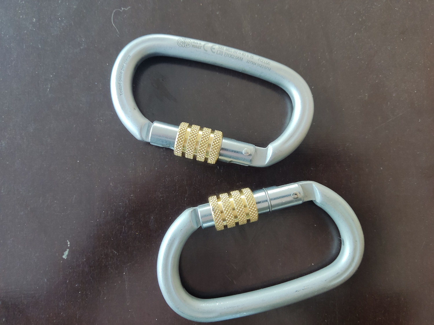 Карабин Ovalon Screw | Углеродистая сталь | Kong