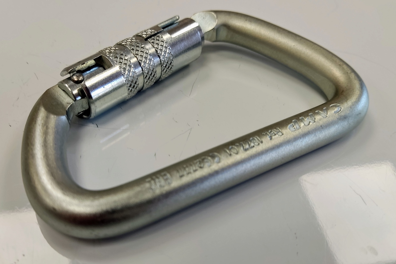 Карабин стальной Steel D 2Lock | CAMP