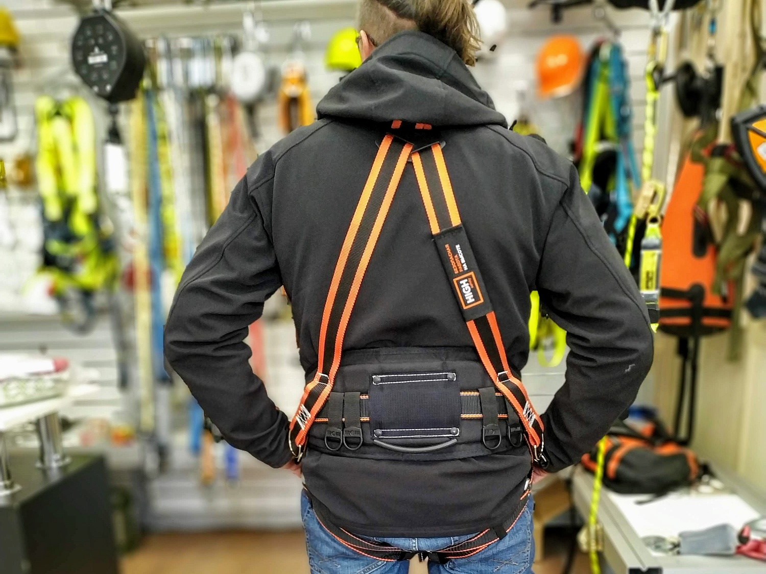 Привязь страховочная Brigadir | High Safety