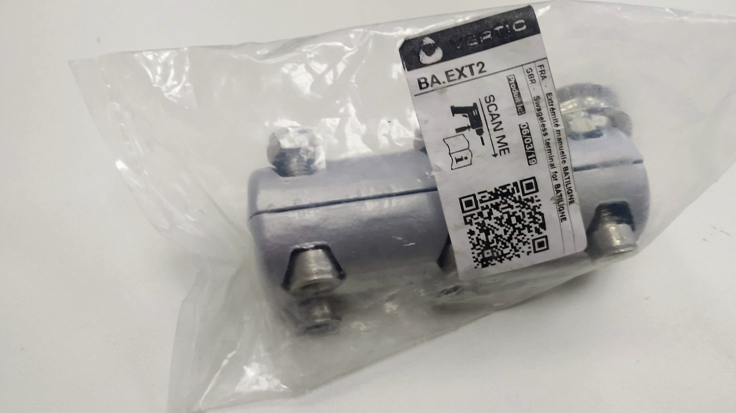 Зажим для крепления троса BA.EXT2 | Vertic