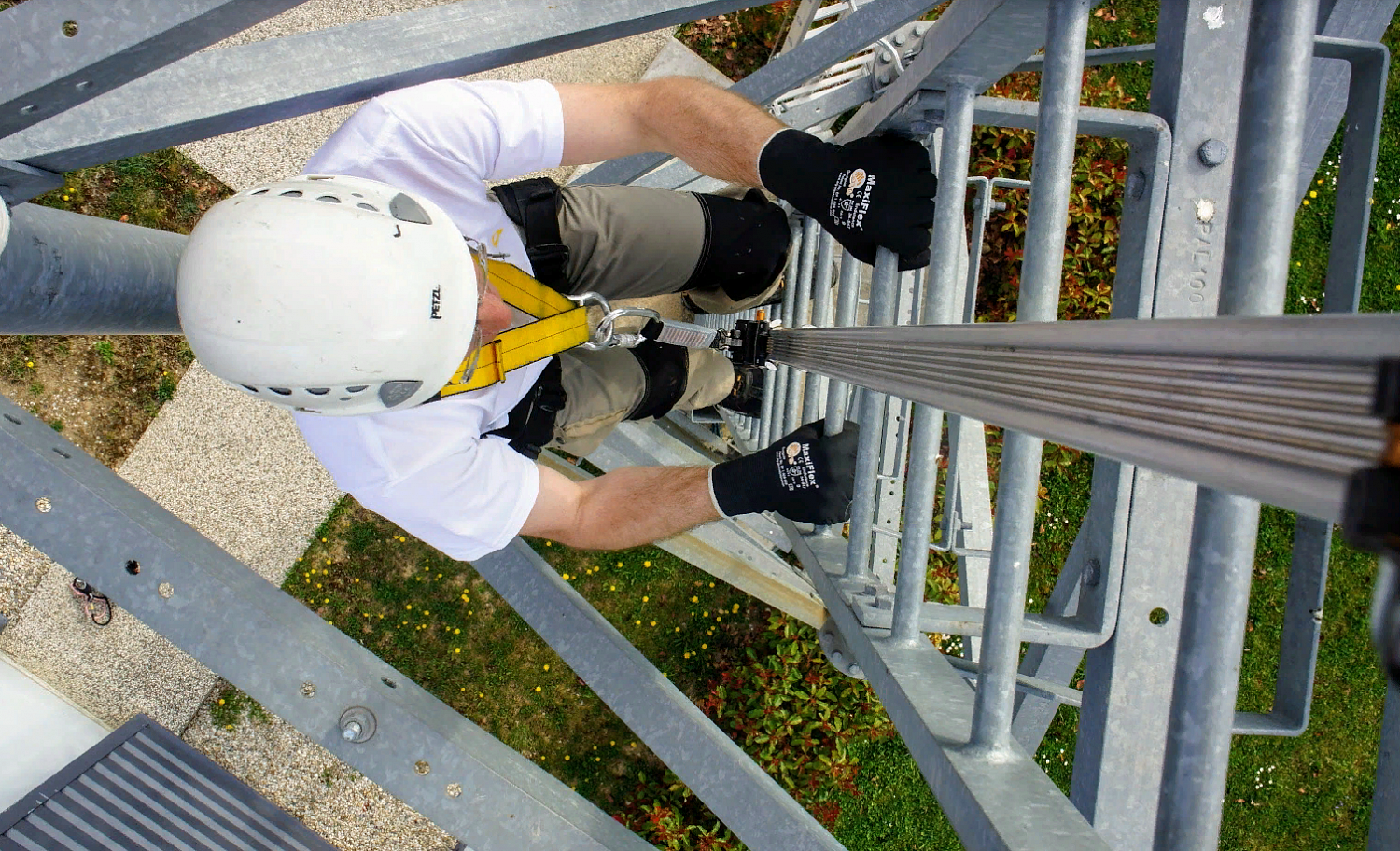 Стационарная анкерная линия Vertirail | Vertic