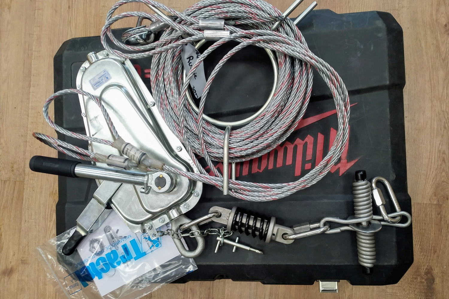 Лебёдка для анкерной линии Tirsafe Tirfor T3 | Tractel