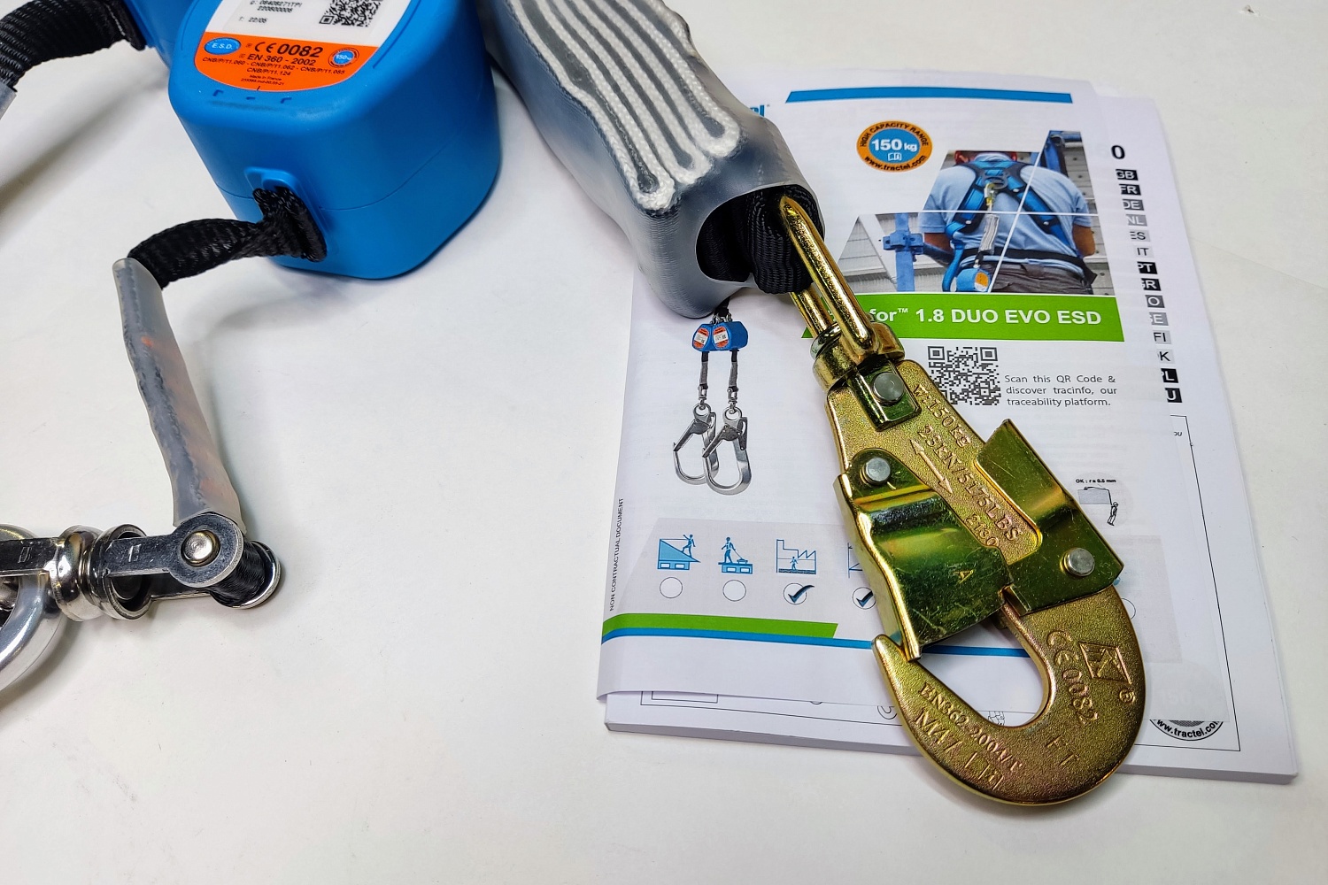 СИЗ втягивающего типа Blocfor™ 1.8B DUO EVO M51-M47 | 1.8 м | Tractel