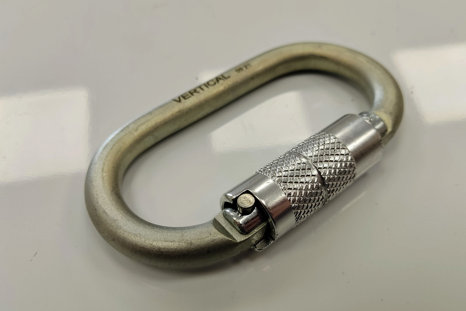 Карабин Овал Стальной Автомат 0224 | Вертикаль