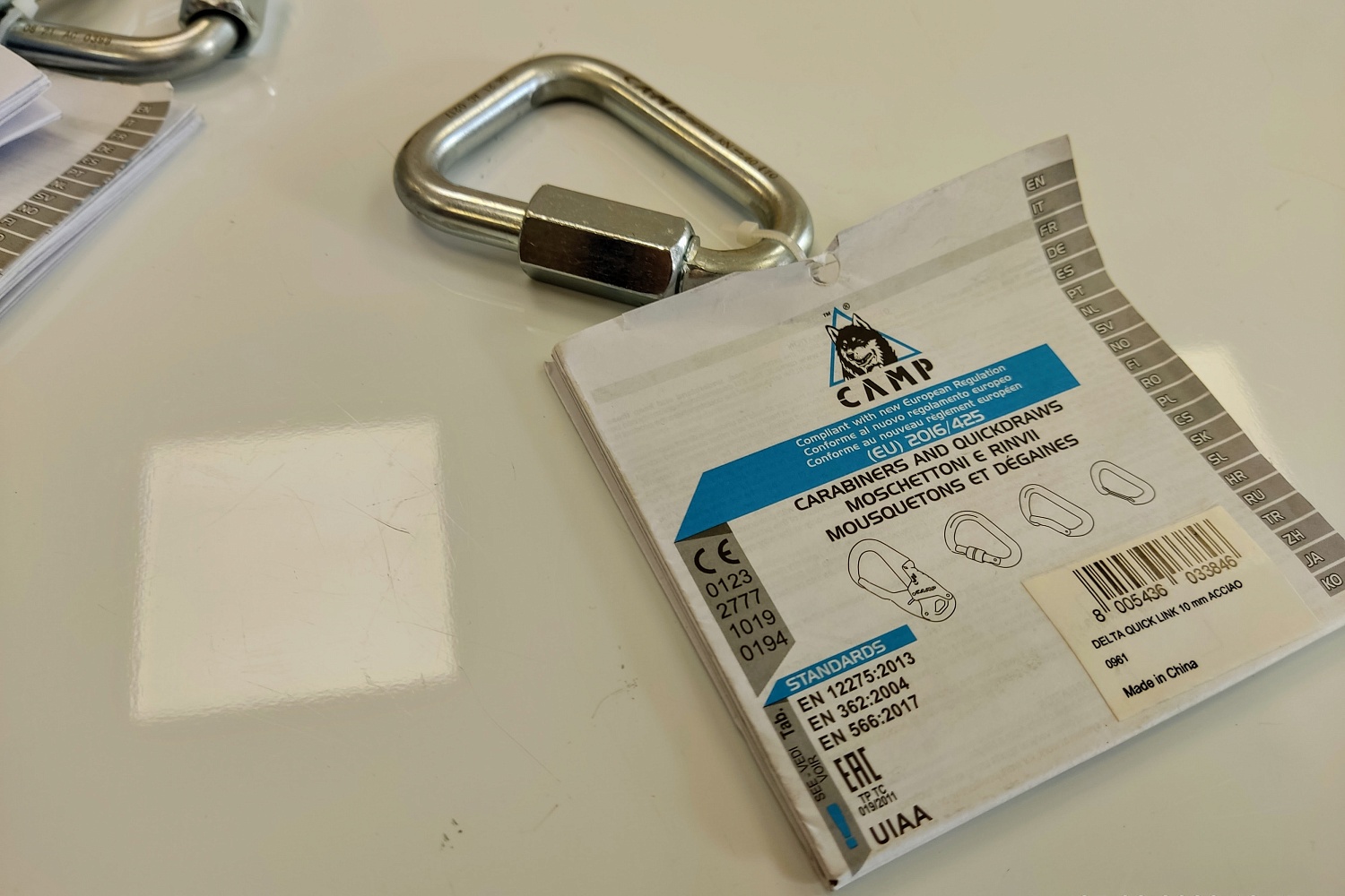 Карабин Delta Quick Link Steel | 10 mm | CAMP