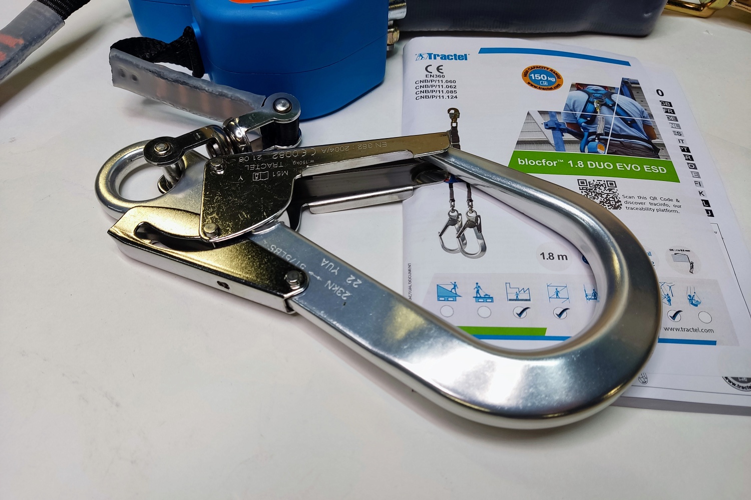 СИЗ втягивающего типа Blocfor™ 1.8B DUO EVO M51-M47 | 1.8 м | Tractel