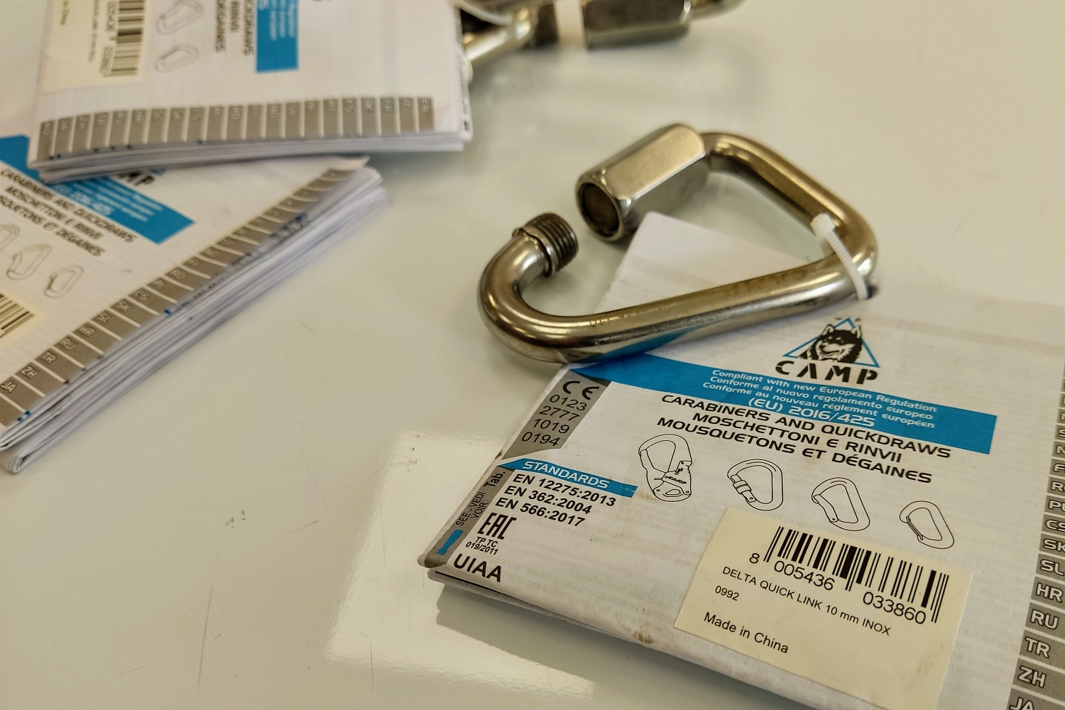 Карабин Delta Stainless Steel Quick Link | 10 mm | CAMP